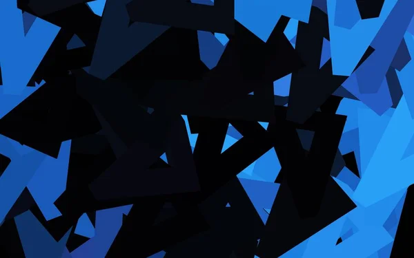 Tmavá Růžová Modrá Vektorová Kulisa Liniemi Trojúhelníky Krásná Ilustrace Trojúhelníky — Stockový vektor