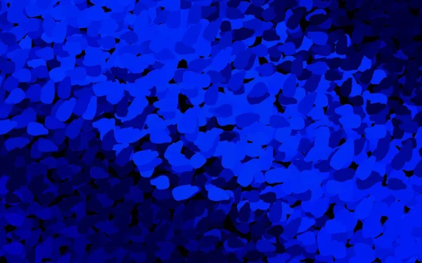 Темно Синий Вектор Обратного Хода Мемфисами Иллюстрация Красочными Градиентными Формами — стоковый вектор