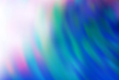 Açık Mavi vektör bulanık parlak şablon. Degradeli zarif parlak bir illüstrasyon. Cep telefonu için arka plan.