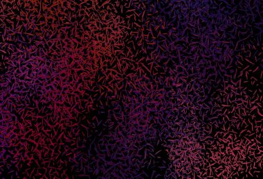 Koyu mavi, renkli çizgileri olan kırmızı vektör dokusu. Soyut şablon üzerinde çizgileri olan renkli, parlak bir illüstrasyon. Meşgul web siteleriniz için şablon.