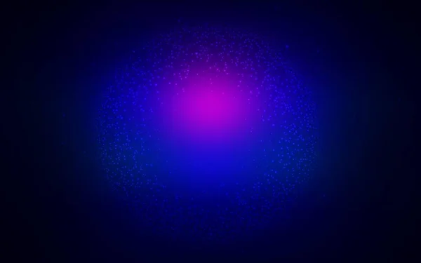 Dunkelrosa Blaues Vektorlayout Mit Kosmischen Sternen Moderne Abstrakte Illustration Mit — Stockvektor