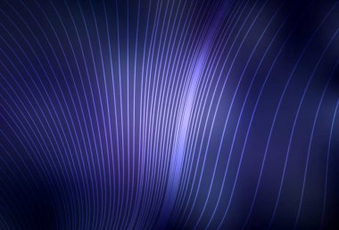 Düz çizgileri olan koyu mor vektör düzeni. Çizgilerle modern geometrik soyut çizim. Reklamınız, posteriniz, afişiniz için en iyi tasarım.