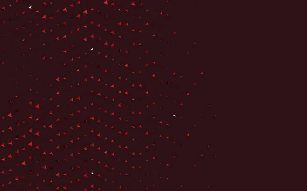 Dark Pink Červené Vektorové Pozadí Polygonálním Stylem Dekorativní Design Abstraktním — Stockový vektor