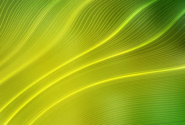 Ljusgrön Gul Vektor Blank Abstrakt Layout Kreativ Illustration Halvton Stil — Stock vektor