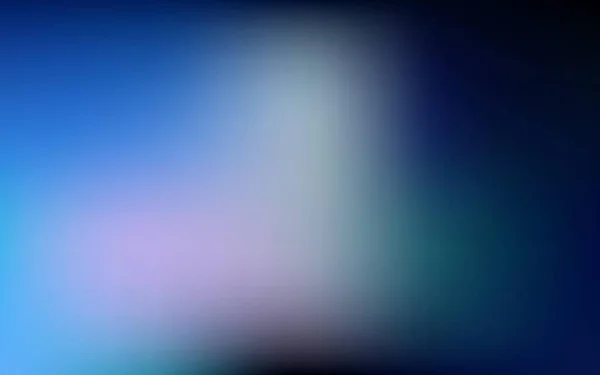Latar Belakang Biru Tua Abstrak Kabur Ilustrasi Blur Elegan Modern - Stok Vektor
