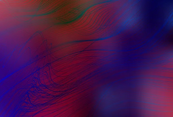 Azul Oscuro Vector Rojo Abstracto Fondo Borroso Ilustración Abstracta Brillante — Vector de stock