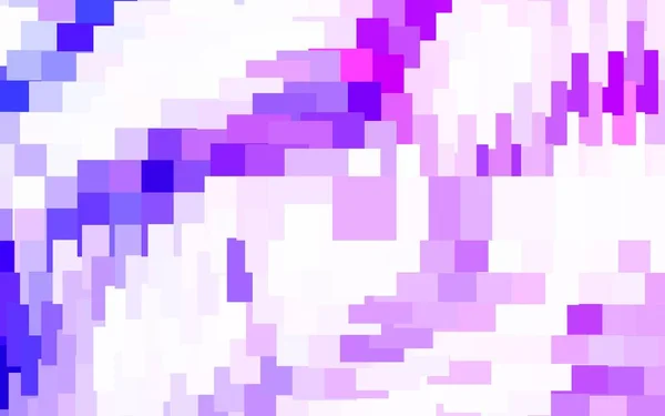 浅紫色矢量布局与线条 带矩形的抽象梯度图解 商业广告模式 — 图库矢量图片