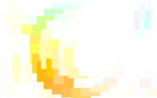 Hellgrüne Gelbe Vektortextur Rechteckigen Stil Glitzernde Abstrakte Illustration Mit Rechteckigen — Stockvektor