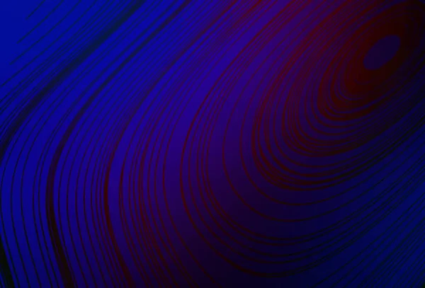 Rosa Oscuro Patrón Borroso Vector Azul Ilustración Creativa Estilo Semitono — Archivo Imágenes Vectoriales