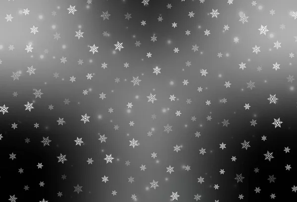 圣诞风格的浅灰矢量图案 五彩缤纷的插图与圣诞节的简单和标志 排版模板 — 图库矢量图片