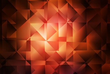 Koyu kırmızı vektör eğimli üçgen dokusu. Çokgen şekilli bir örnek. Pankartın için tamamen yeni bir şablon.