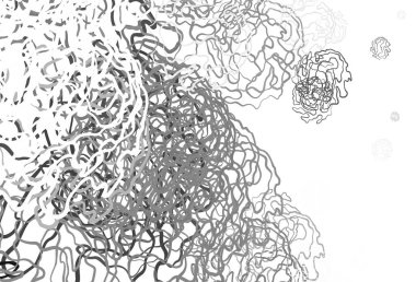 Çember şekilli açık gri vektör düzeni. Renkli noktalı modern soyut çizimler. İş ilanınız için tasarım.