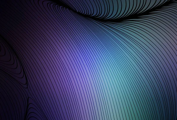 Donkerroze Blauwe Vector Achtergrond Met Wrange Lijnen Kleurrijke Abstracte Illustratie — Stockvector
