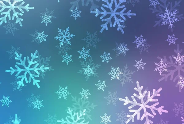 Світло Рожевий Синій Векторний Фон Святковому Стилі Сучасні Абстрактні Різдвяні — стоковий вектор
