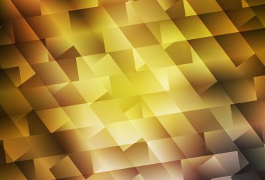 Koyu yeşil, sarı vektör arka planı çokgen biçiminde. Soyut arkaplanda dikdörtgenler ve renkli gradyanlar. İş ilanınız için akıllı tasarım.