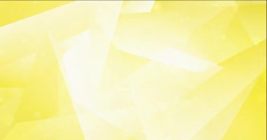 Sarı çokgen çizgi ve üçgenli animasyon. Hareket tarzında soyut gradyan çok renkli arkaplan. 4K döngü videosu