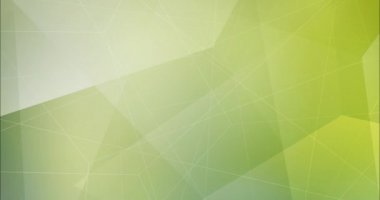 Açık yeşil ve sarı çokgen animasyonlar üçgenler ve çizgiler. Hareket tarzında soyut gradyan çok renkli arkaplan. 4K döngü videosu