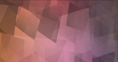 Benekli video örneği 4K döngüsü. Gradyan dikdörtgenlerle modern soyut animasyon. Mobil uygulamalar için şarjör