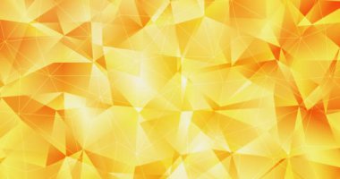 Animasyon hareketli slayt gösterisi döngüsü. Gradyan üçgen deseni. Zarif üçgenleri olan soyut çizimler. Dizaynınız için üçgen desen.