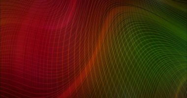 4K video kıvrımları, dalgalar. Hareket tarzında soyut bir holografik kavram. Web siteleri için slayt gösterisi. 