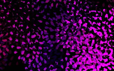 Soyut şekilli koyu pembe vektör arkaplan. Rastgele şekillerle soyut tarzda dekoratif tasarım. Kartvizitiniz için modern tasarım.