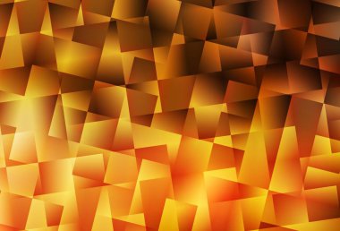 Dikdörtgenli hafif turuncu vektör arkaplanı. Soyut arkaplanda dikdörtgenler ve renkli gradyanlar. İniş sayfası için modern şablon.