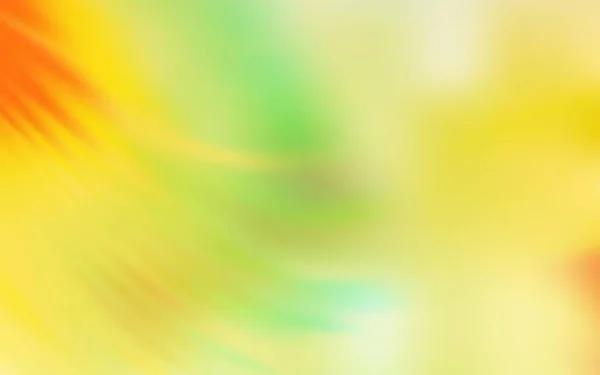 Licht Groen Geel Vector Kleurrijke Vervagen Achtergrond Nieuwe Gekleurde Illustratie — Stockvector