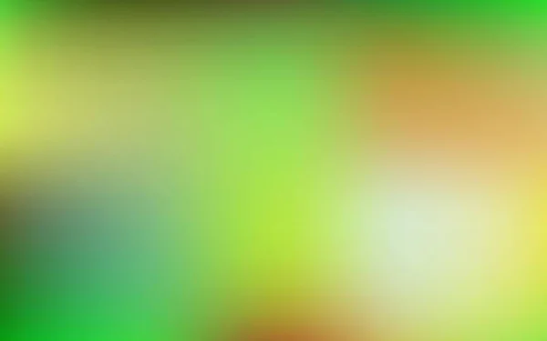 Hellgrünes Gelbes Vektorverwischungslayout Leuchtend Bunte Unschärferelation Abstraktem Stil Hintergrund Für — Stockvektor