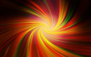 Koyu turuncu vektör bulanık ve renkli desen. Görüntü stili ve gradyanı olan yeni renkli çizimler. Web siteniz için bulanık tasarım.