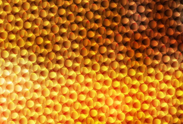 Jasnopomarańczowy Wektor Tekstury Dyskami Piękna Kolorowa Ilustracja Zamazanymi Kręgami Stylu — Wektor stockowy