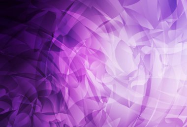 Açık Mor, soyut şekilli pembe vektör dokusu. Soyut tarzda rengarenk gradyan şekilleri olan bir resim. Web siteniz için basit tasarım.