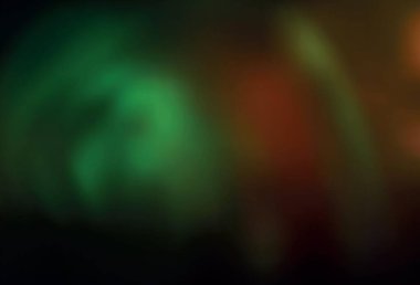 Koyu yeşil, sarı vektör bulanık desen. Soyut renkli gradyan çizimi. İşiniz için en iyi bulanık tasarım..