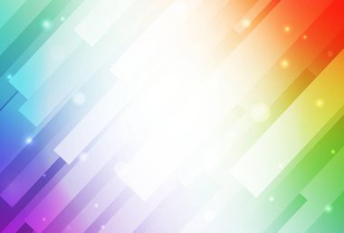 Çokgen biçiminde çok renkli vektör arkaplanı. Dikdörtgenli soyut gradyan çizimi. Şablon bir arkaplan olarak kullanılabilir.