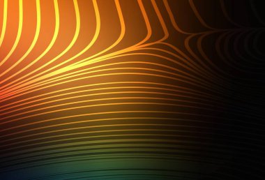 Keskin çizgileri olan koyu turuncu vektör deseni. Çizgilerle modern geometrik soyut çizim. İş ilanınız için akıllı tasarım.