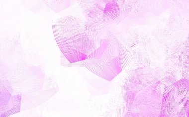 Açık Mor, tekrarlanan çubuklu pembe vektör şablonu. Soyut şablon üzerinde çizgileri olan renkli, parlak bir illüstrasyon. Reklamınız, posteriniz, afişiniz için en iyi tasarım.