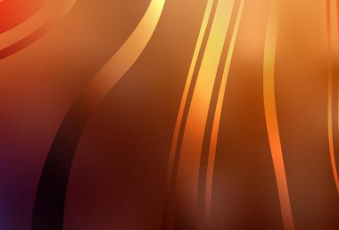 Koyu Turuncu Vektör Soyut Çizim. Görüntü stili ve gradyanı olan yeni renkli çizimler. İşiniz için yepyeni bir tasarım..