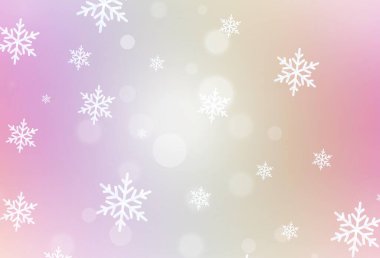 Aydınlık Çokrenkli vektör arkaplanı tatil tarzında. Renkli Noel şeyleri ile soyut gradyan çizimi. Bir üniversite posteri için en iyi tasarım, afiş.