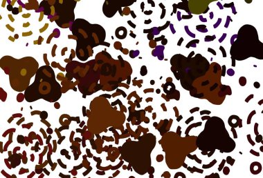 Karmaşık şekilli hafif çokrenkli vektör şablonu. Soyut tarzda rengarenk gradyan şekilleri olan bir resim. Web siteniz için basit tasarım.