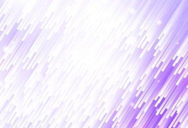 Tekrarlanan çubuklu açık mor vektör şablonu. Soyut şablon üzerinde çizgileri olan renkli, parlak bir illüstrasyon. İş ilanınız için akıllı tasarım.