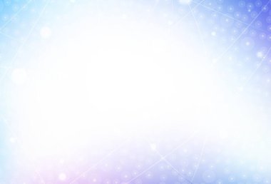 Açık pembe, parlak çizgili mavi vektör arkaplan. Çizgilerle modern geometrik soyut çizim. Reklamlar, posterler, afişler için desen.