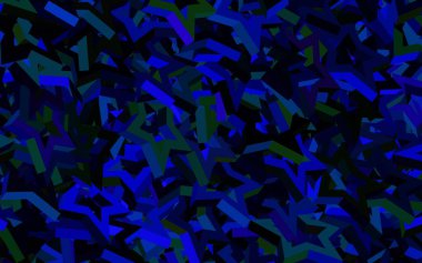 Üçgenli koyu turuncu vektör arkaplan. Soyut arkaplanda renkli eğimli üçgenler. Web siteniz için basit tasarım.