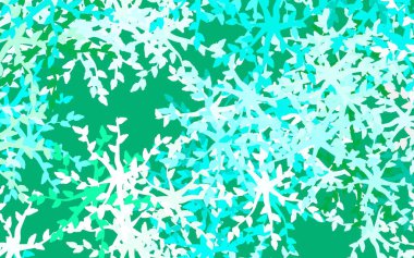 Rastgele şekilli açık yeşil vektör deseni. Modern tarzda değişen renkli kaotik formlar. İşiniz için en iyi akıllı tasarım.