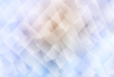 Eşkenar dörtgenli hafif Mor vektör şablonu. Soyut stil ve dikdörtgenlerle dekoratif tasarım. İş ilanınız için akıllı tasarım.