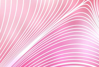 Düz çizgiler ile hafif pembe vektör düzeni. Bulanık arka plan gradyan ile satırlarda. En iyi tasarım, reklam, poster, afiş için.