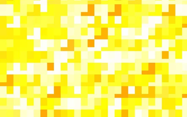 Light Orange Vector Texture Rectangular Style Beautiful Illustration Rectangles Squares — Stock Vector