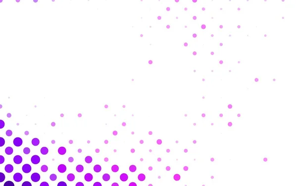Luz Púrpura Vector Rosa Hermosa Ilustración Color Con Círculos Borrosos — Vector de stock