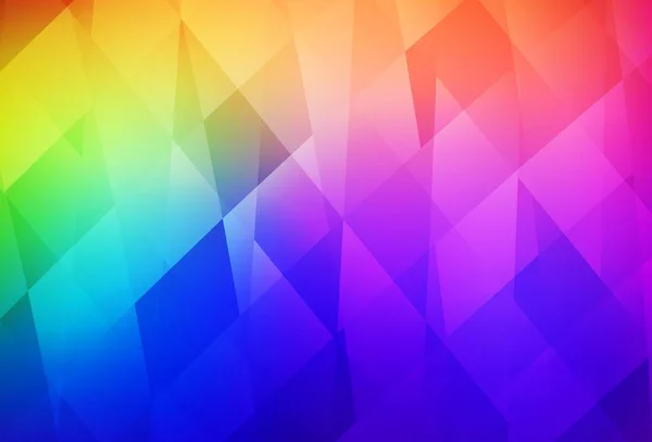 Fond Vectoriel Multicolore Foncé Dans Style Polygonal Design Décoratif Dans — Image vectorielle