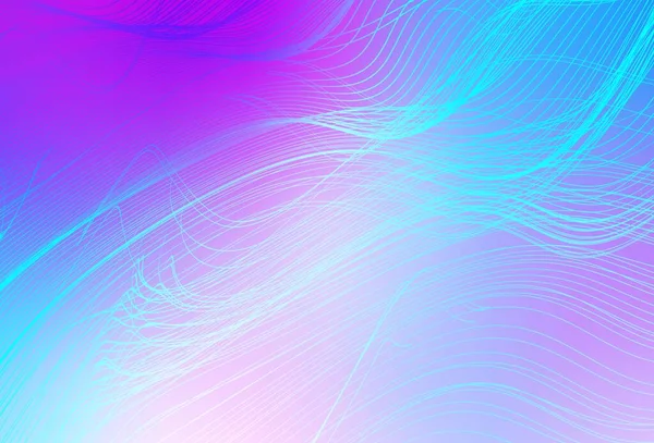 Hellrosa Blauer Vektor Verschwommener Hintergrund Bunte Illustration Abstrakten Stil Mit — Stockvektor