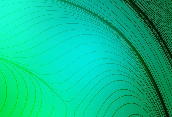 Light Green Διανυσματικό Πρότυπο Γραμμές Ολοκαίνουργιο Πολύχρωμο Εικονογράφηση Καμπύλο Στυλ — Διανυσματικό Αρχείο