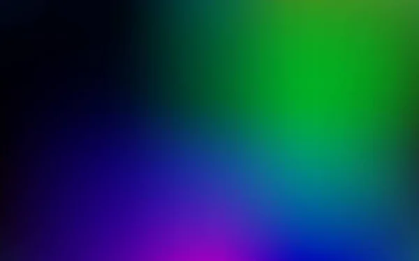 Donkere Multicolor Vector Gradiënt Wazig Lay Out Abstracte Kleurrijke Illustratie — Stockvector